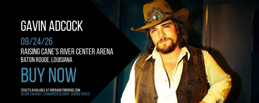 Gavin Adcock at Raising Cane's River Center Arena